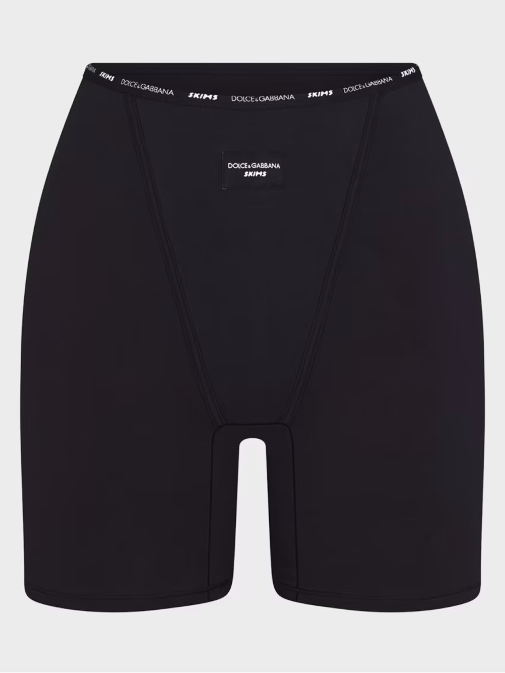 Dolce & Gabbana X Skims Black Shorts